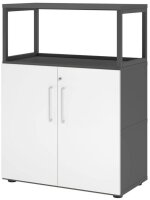 HAMMERBACHER Regalschrank FlexWall, VFW38T2RG/G/W/BS...