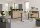 HAMMERBACHER Regalschrank FlexWall, VFW28S2KG/G/E/BS grafit, eiche 80,0 x 40,0 x 74,6 cm, 1 St.