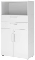 HAMMERBACHER Regalschrank FlexWall, VFW48K2KG/W/W/BS...