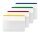 Post-it® Index Strong Haftmarker farbsortiert 4x 6 Streifen  ( 686-F1EU )
