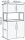 HAMMERBACHER Regalschrank FlexWall, VFW48K5RG/G/R/BS grafit, asteiche 80,0 x 40,0 x 145,0 cm, 1 St.