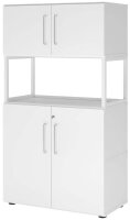 HAMMERBACHER Regalschrank FlexWall, VFW48K5RG/W/W/BS...