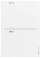 LEITZ Einsteck-Rückenschilder 1690 grau für 8,2...