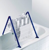 LEIFHEIT Wäscheständer für Badewanne Pegasus Bath 110 blau, 1 St.