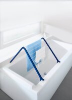 LEIFHEIT Wäscheständer für Badewanne Pegasus Bath 110 blau, 1 St.
