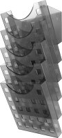 helit Wandprospekthalter the grid wall grau DIN A4 5...