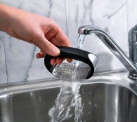 LEIFHEIT Knoblauchpresse Knobi King schwarz, silber