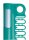 LEIFHEIT Kleinteilehalter Linomatic blau, 1 St.