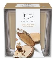 ipuro Duftkerze Cedar Wood  beige Zedernholz  ( IFC2205 )