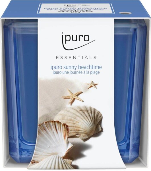 ipuro Duftkerze Sunny Beachtime blau Sunny Beach  ( IFC2209 )