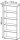 HAMMERBACHER Aktenregal Basic 4000 grafit 80,0 x 33,0 x 188,0 cm, 1 St.