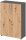 HAMMERBACHER Aktenschrank 4550, V4550/G/R/BM grafit, asteiche 2 Fachböden 80,0 x 34,6 x 114,4 cm