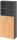 HAMMERBACHER Regalschrank 4770, V4770/G/6/BM grafit, buche 80,0 x 34,6 x 188,0 cm, 1 St.