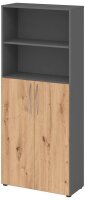 HAMMERBACHER Regalschrank 4770, V4770/G/R/BM grafit,...