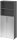 HAMMERBACHER Regalschrank 4770, V4770/G/S/BM grafit, silber 80,0 x 34,6 x 188,0 cm, 1 St.