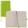 Lediberg Notizbuch Tucson ca. DIN A6 kariert, lemongreen Hardcover 192 Seiten, 1 St.
