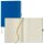 Lediberg Notizbuch Tucson ca. DIN A4 kariert, blau Hardcover 240 Seiten, 1 St.