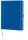 Lediberg Notizbuch Tucson ca. DIN A4 kariert, blau Hardcover 240 Seiten, 1 St.