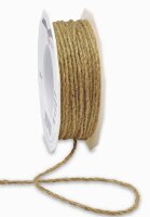 PRÄSENT Kordel Jute matt natur 2,0 mm x 25,0 m