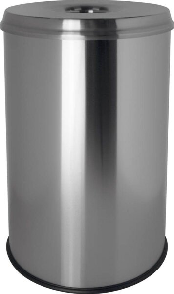 helit "the guardian" Papierkorb 30,0 l edelstahl, 1 St.