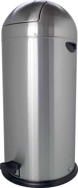 helit "the step dome" Mülleimer 52,0 l edelstahl, 1 St.