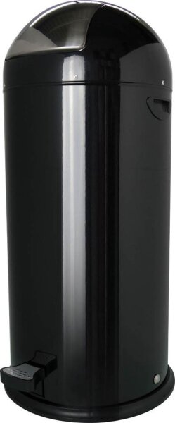helit "the step dome" Mülleimer 52,0 l schwarz, 1 St.