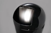 helit "the step dome" Mülleimer 52,0 l schwarz, 1 St.