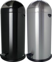 helit "the step dome" Mülleimer 52,0 l schwarz, 1 St.
