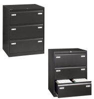 BISLEY LIGHT Hängeregistraturschrank schwarz 3...