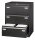 BISLEY LIGHT Hängeregistraturschrank schwarz 3 Schubladen 80,0 x 62,2 x 101,6 cm, 1 St.
