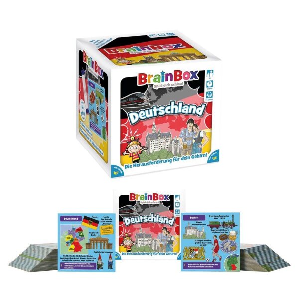 Carletto BrainBox Deutschland Geschicklichkeitsspiel, 1 St.