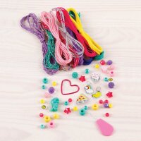 Carletto Schmuck-Basteln-Set Make it Real Sommerparty Armbänder mehrfarbig