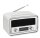 soundmaster UR190WE Radiowecker weiß