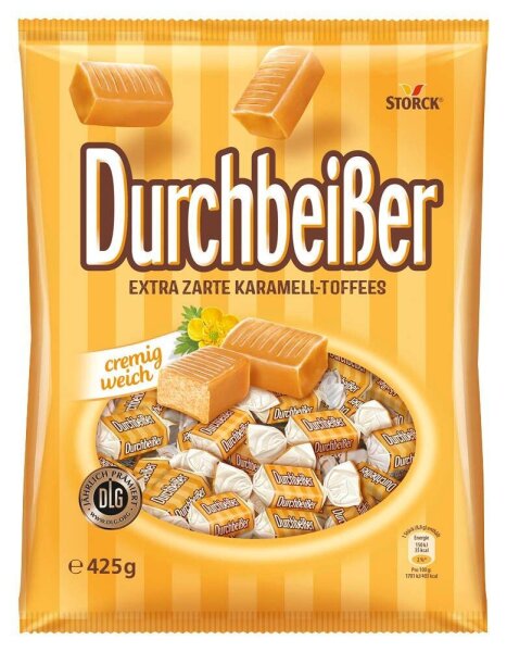 Durchbeißer Karamel Bonbons 44 St./ 425,0 g, 1 Pack