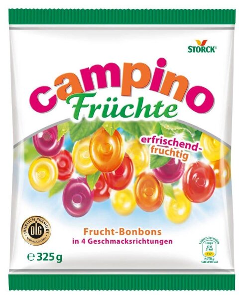 STORCK Campino Früchte  Bonbons 56 St./ 325,0 g, 1 Pack