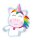 Simba Badeschleim Glibbi Einhorn Glitzerbad violett, 150,0 g