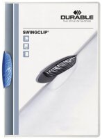 DURABLE Klemmhefter SWINGCLIP blau, 25 St.