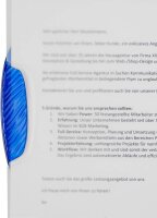 DURABLE Klemmhefter SWINGCLIP blau, 25 St.
