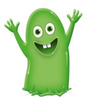 Simba Badeschleim Glibbi Slime Badespaß grün, 150,0 g