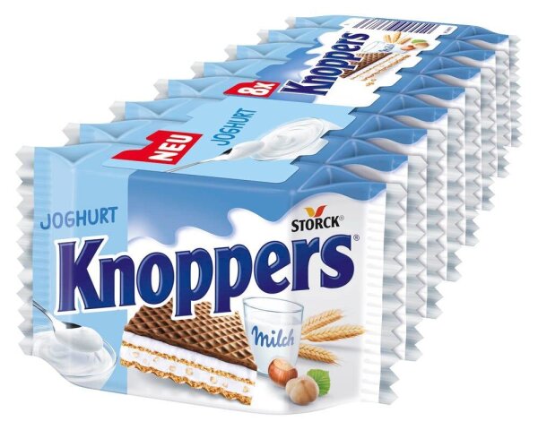 Knoppers® Haselnuss-Schnitten Joghurt 8 St.  ( 473100 )