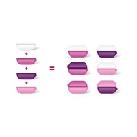 emsa Lunchboxen-Set Variabolo farbsortiert, 1 Set