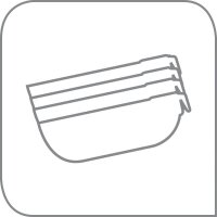emsa Lunchboxen-Set Variabolo farbsortiert, 1 Set