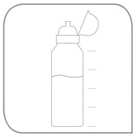 emsa Kinder Trinkflasche & Lunchbox Prinzessin transparent, 1 Set