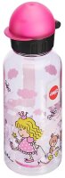 emsa Kinder Trinkflasche & Lunchbox Prinzessin transparent, 1 Set