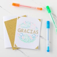 cricut™ Joy Glitzer-Gelstifte für Schneideplotter farbsortiert, 3 St.