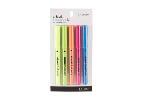 cricut™ Infusible Ink Farbstifte für Schneideplotter, 5 St.