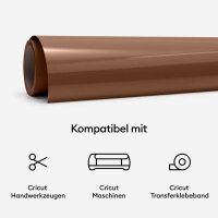 cricut™ Musterset (hautfarben) Vinylfolie permanent farbsortiert 30,5 x 30,5 cm,  ( 2010170 )