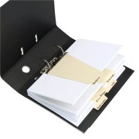 herlitz Trennstreifen Trapez rosa, 190 g/qm Karton 23,0 x 12,0 cm, 100 St.