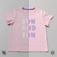 cricut™ Iron-On Farbverändernde Bügelfolie violett UV-aktivierend 30,5 x 48,2 cm,  1 Rolle