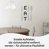 cricut™ Smart Vinyl Vinylfolie wiederablösbar silber 33,0 cm x 3,6 m,  1 Rolle
